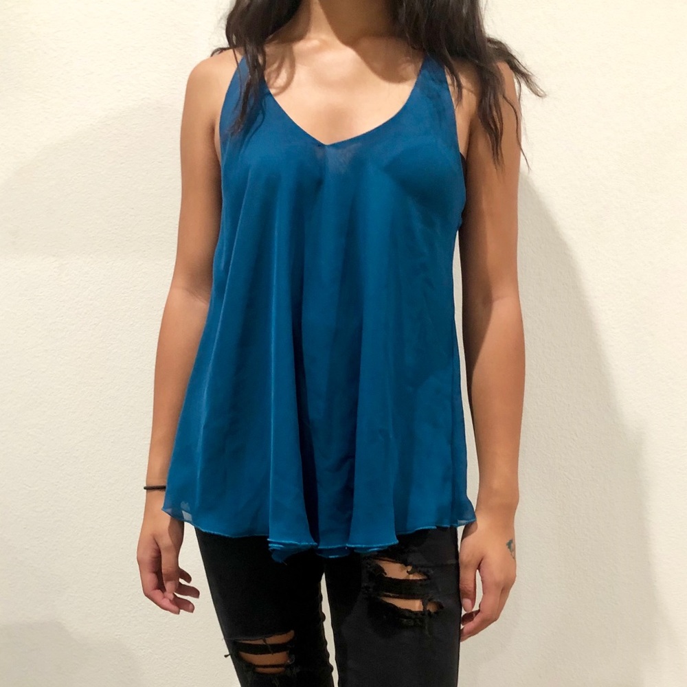 Semi-Sheer Top